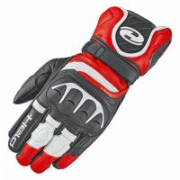 Sport moto rukavice Held REVEL 2 vel.7 černá/červená, kozí kůže